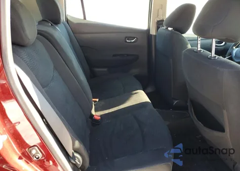 2017 Nissan Leaf S z USA, uszkodzony, nr VIN 1N4BZ0CP3HC307816